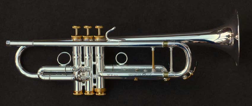 Medium Large Standard Bach Artisan Bb Trumpet 3rd Slide Assembly 